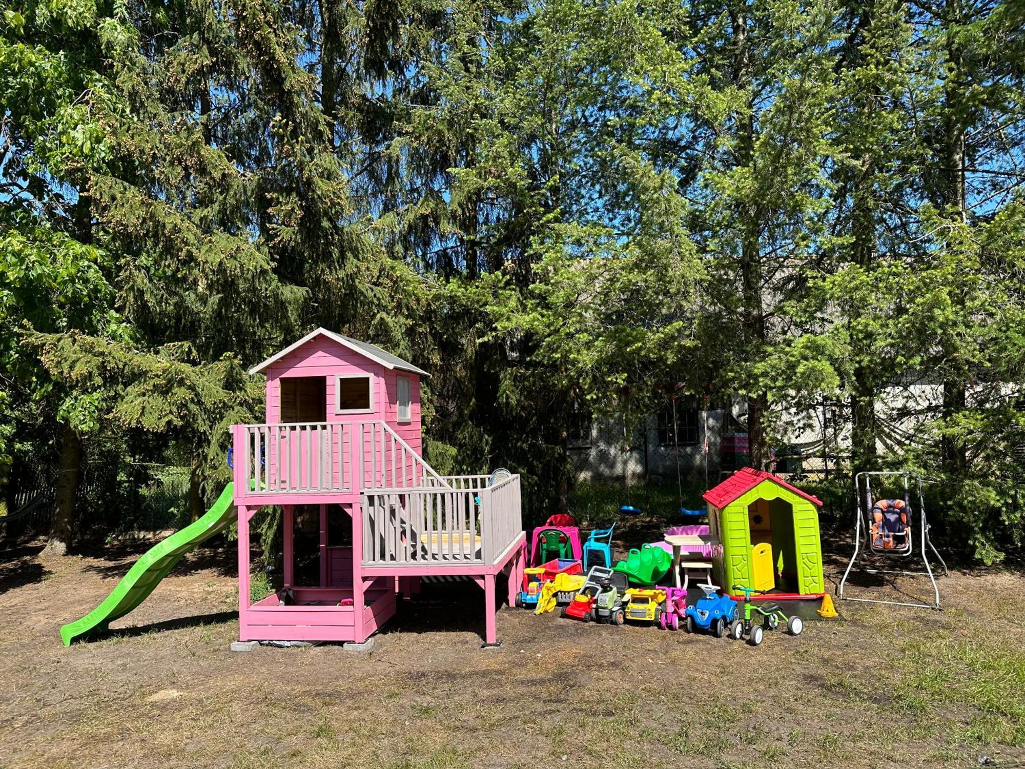 Kokolinko- Dom Caloroczny Na Mazurach Villa Swietajno  Buitenkant foto