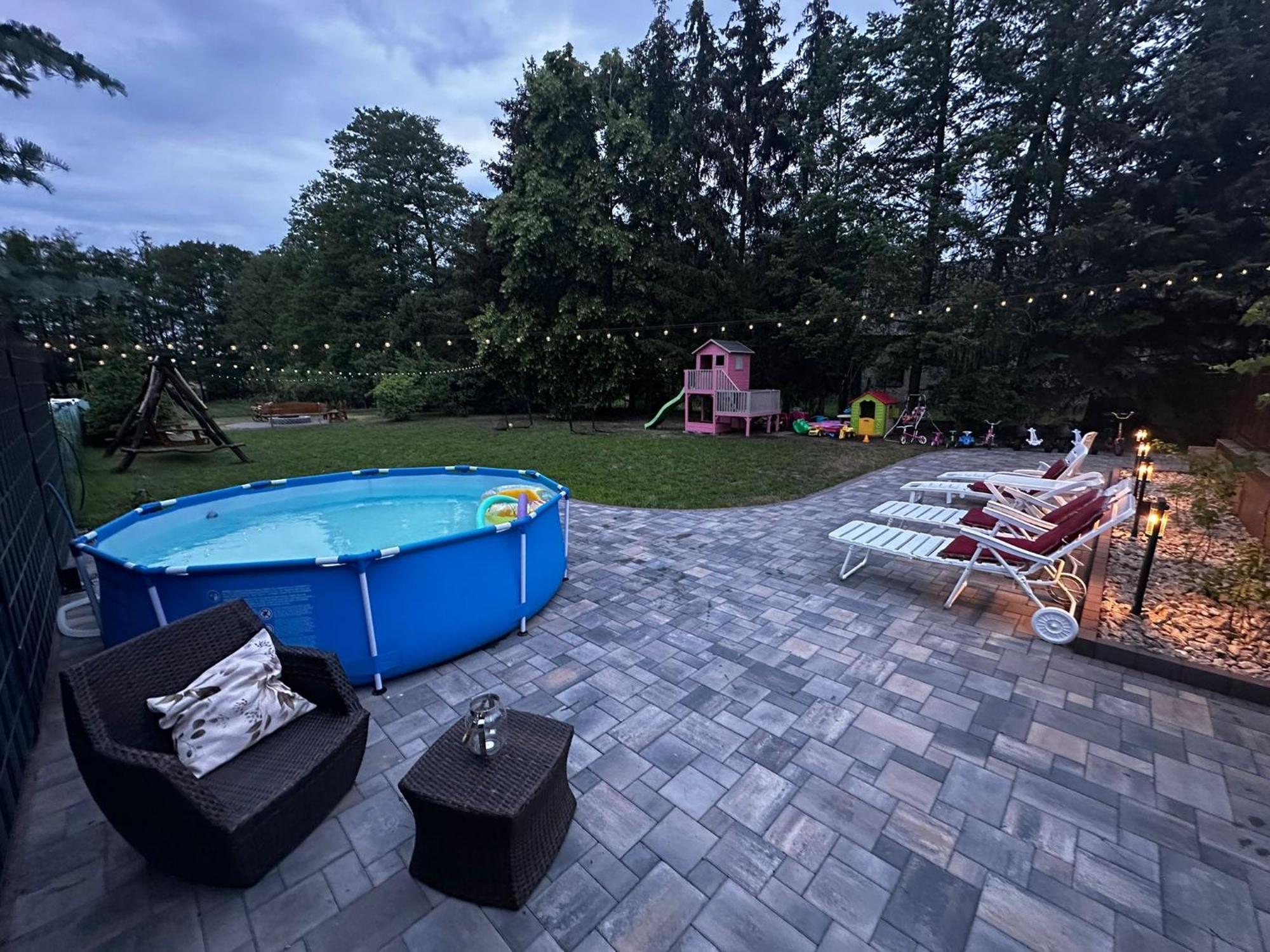Kokolinko- Dom Caloroczny Na Mazurach Villa Swietajno  Buitenkant foto